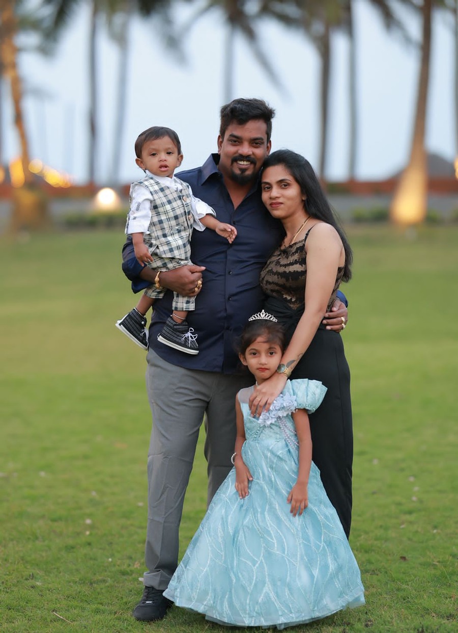 Baskar Chetty Kumar and family — Founders of M&B Chetty Foundation
